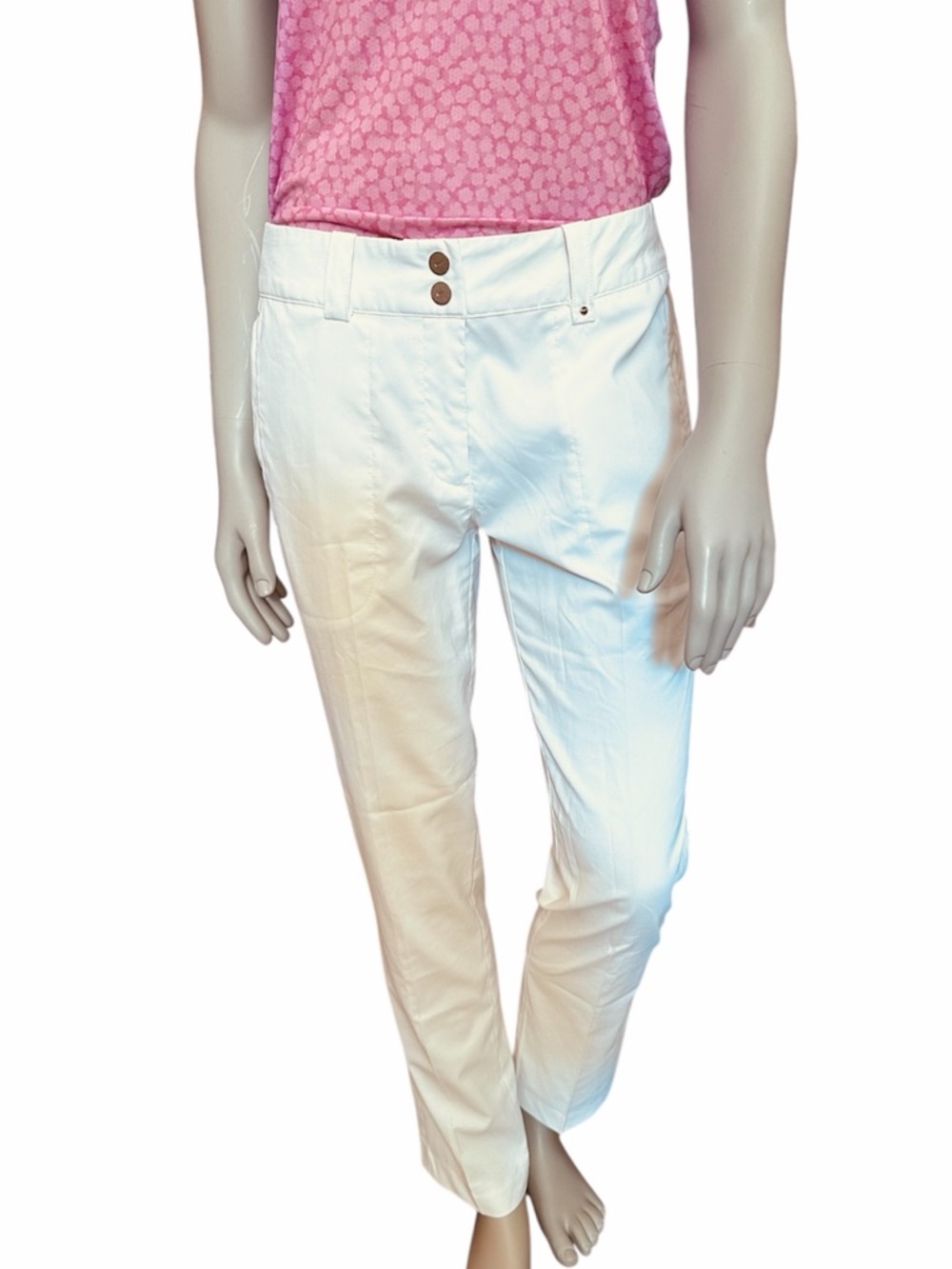 Nike Dri-FIT Tour White Golf Pants Size 6